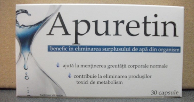 Apuretin Slim - Zdrovit, 60 capsule (Adjuvante in cura de slabire) - janmaliepaard.nl